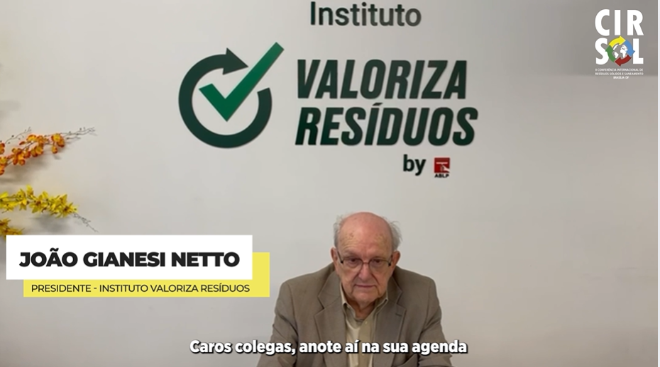 Gianesi Neto destaca a importância da gestão de resíduos e saneamento na II CIRSOL