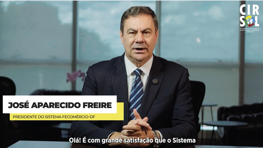 José Aparecido da Costa Freire, presidente da FECOMERCIO destaca a importância da II CIRSOL