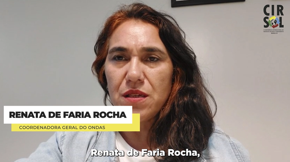 Renata de Faria Rocha, coordenadora geral do ONDAS fala sobre a importância da II CIRSOL