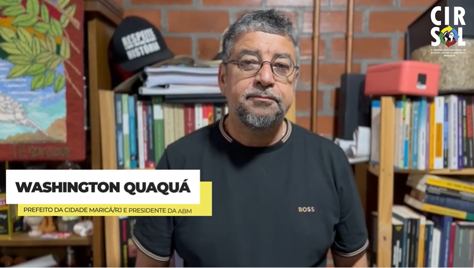 Washington Quaquá, presidente da ABM e prefeito de Maricá, convida para a II CIRSOL